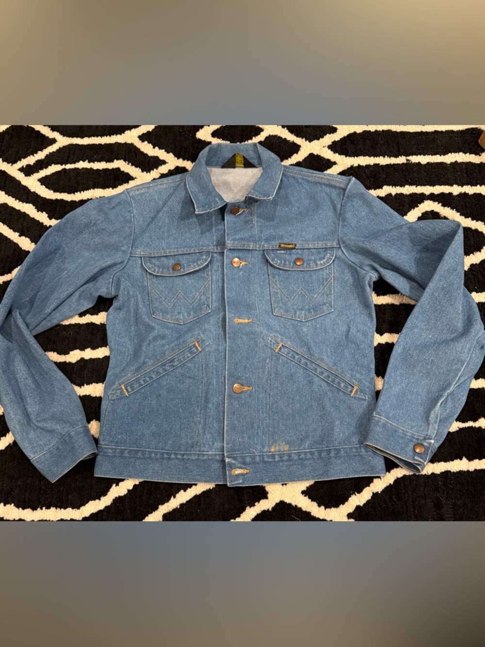 1970’s Vintage Wrangler No-Fault Denim Jacket AMAZING CONDITION!